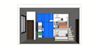 create 3d design for your bedroom