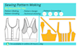 be your sewing pattern maker, pdf pattern, dxf pattern