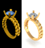 create custom 3d jewelry cad design using matrix and rhino
