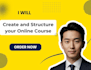 create your online course structure your online course custom course creation