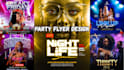 create stunning party flyers that grab instant attention