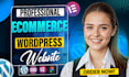 design a professional wordpress ecommerce website with elementor pro