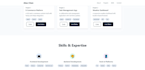 deliver a modern portfolio page using HTML, CSS and javascript