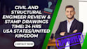 structural engineering, pe stamp, permit drawing, verification letter tn in