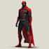 create an amazing superhero caricature character
