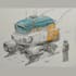 design sci fi vehicle and character