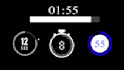 create countdown timer video for you up to anytime
