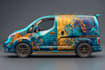 make a car wrap design, vehicle wrap design, van wrap design