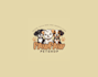 make a mascot logo featuring a cute dog with expression