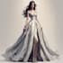 make a fashion illustration, portrait