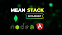 develop full stack web app with mean stack