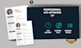 design europass CV ats resume cover letter linkedin SEO