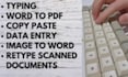 do fast and accurate typing or retyping work