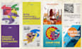 design an artistic flyer or poster for your event or brand