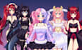 design and rig pro v tuber live2d model 2d vtuber model live2d vtuber vbriger