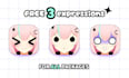 draw a cute custom live2d vtuber model art for you