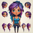 do simple 2d game characters