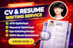professionally create, redesign and ats resume CV