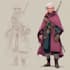 draw dnd character design and illustration