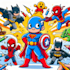 design characters and comic books