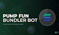 build pumpfun bundler bot, pumpfunda bot, pumpfun bot