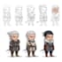 draw your 2d game character in spine pro
