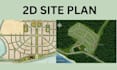2d site plan landscape plot plan architect site plan master plan layout drawing