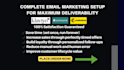 setup welcome, abandoned cart, post purchase flow on klaviyo omnisend mailchimp