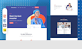 create a clean, fast, and responsive website by HTML CSS js