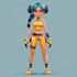 create 2d game character, sprite sheet, animation