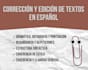 proofread and edit your text in spanish