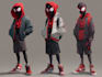 create your spiderman or portrait in the spider verse style
