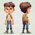 draw 2d game character design and animation