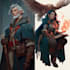 make a dnd character art and dnd art