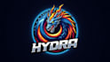 design hydra dragon mascot logo with express delivery