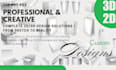design 3d box, mailer box, box design, shipping box, bottels