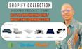 optimize shopify UX, collection, shopify product variants with color swatche
