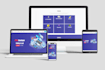 build a multipage website with animations and modern UI