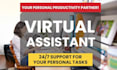 be creative virtual assistant, social media VA, general admin task, canva