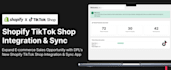set up tiktok shop integration for e commerce, or custom stores