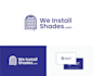 make modern, elegant, window treatments logo design