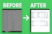 clean format and fix your excel sheet