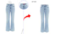 do  ghost mannequin,neck join ,flat lay  wrinkle removing