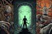 create dark art illustration