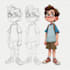 create a cartoon character design