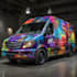 creative custom car wrap, van wrap, truck wrap, trailer wrap