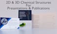 create 2d and 3d chemical structure illustrations for journals