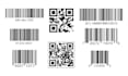 design barcode, qr code, product label sticker for print