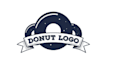 design a beautiful donut logo in short time