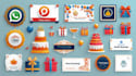 design whatsapp stickers for couples, brands and events